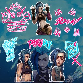 تصویر استیکر پک جینکس 