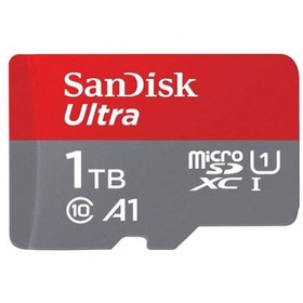 تصویر کارت حافظه microSDXC SANDISK مدل Ultra کلاس 10 استاندارد UHS-I U1 سرعت 150MB/s ظرفیت 1TB 
