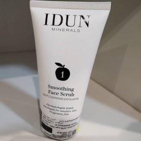 تصویر اسکراب صورت ایدونsmoothing face scrub IDUN 