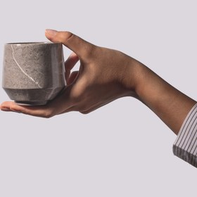تصویر فنجان سنگی تیارا (کوچک) 
