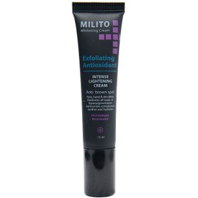 تصویر کرم ضد لک میلیتو ا Milito Whitening Cream Milito Whitening Cream