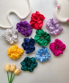 تصویر کش اسکرانچی ساتن 