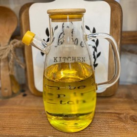 تصویر روغن ریز پیرکس و بامبو یک لیتری Pyrex fine oil