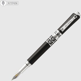 تصویر خودنویس مونته‌گراپا مدل الویس پریسلی رنگ مشکی 