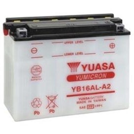 تصویر باطری باتری موتور سیکلت Yb16Al A2 12V 16Ah Yumicron Yuasa 