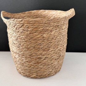 تصویر سبد حصیری سه عددی 