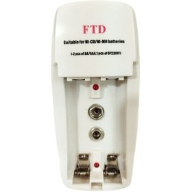 تصویر شارژر باتری 2 تایی مدل CS06C 