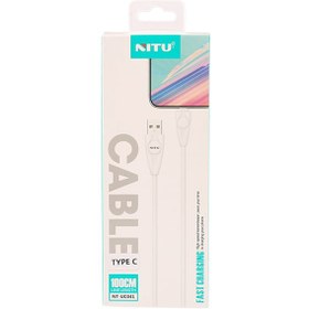 تصویر کابل USB به Type-C نیتو NITU NT-UC41 Nitu Usb ToType-C Cable UC41 1M 2.4A