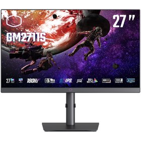 تصویر مانیتور گیمینگ 27 اینچ کولر مستر GM2711S (180هرتز) Cooler Master GM2711S 27Inch QHD Ultra-Speed 0.5ms 180Hz IPS Gaming Monitor