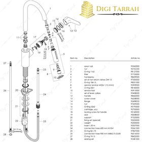 تصویر شیر آشپزخانه فوکوس هانس گروهه 