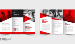 تصویر بروشور تبلیغاتی سه لت تاشو 