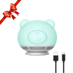 تصویر اسپیکر بلوتوثی و لامپ هوشمند MIPOW PLAYBLUB ZOOCORE BTL302W BEAR Playbulb Bear