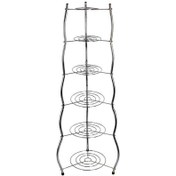 تصویر جا قابلمه‌ای ۶ طبقه استیل 