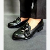 تصویر کفش زنانه مدل کالج پاپیونی 