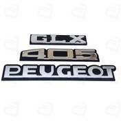 تصویر آرم درب صندوق پژو ۴۰۵ آینه ای 