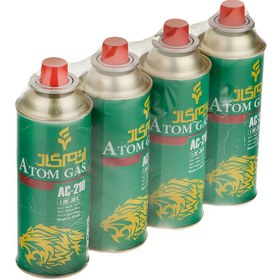 تصویر کپسول اجاق کوهنوردی 210 گرمی 4 عدیی اتم گاز 