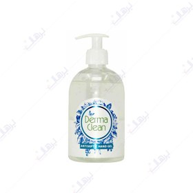 تصویر ژل ضدعفونی کننده و پاک کننده دست الکلی ۵۰۰ سی‌سی درماکلین-Derma Clean 