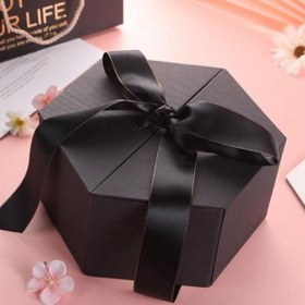 تصویر باکس هدیه شش ضلعی 