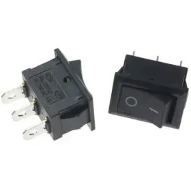 تصویر کلید راکر 3 پین مدل KCD1-102 