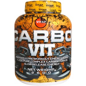 تصویر پودر کربو ویت ویتاپی 2600 گرم پرتقالی Vitap Nutrition Carbo Vit Powder 2600 gr 