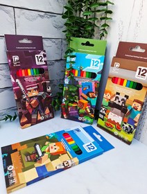 تصویر مداد رنگی ماینکرافت 