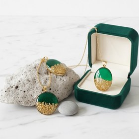 تصویر گردنبند رزین 