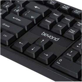 تصویر کیبورد و ماوس باسیم بیاند مدل Beyond BMK-3260 Beyond BMK3260 Wired Keyboard and Mouse