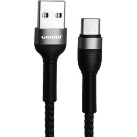 تصویر کابل تبدیل USB به Type-C گرنداسکای مدل GK-08 Grandsky GK-08 USB to Type-C conversion cable