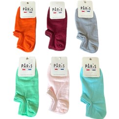 تصویر جوراب زیر قوزکی در رنگبندی 