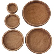 تصویر سرویس پذیرایی ۵ پارچه چوبی کد ۴۸۳۸ 