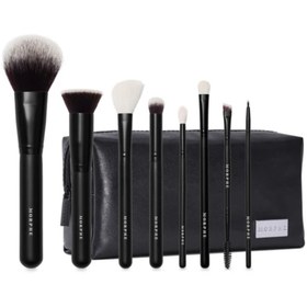 تصویر ست براش 8 عددی گت تینگز استارتد مورفی بهمراه کیف چرم Morphe Get Things Started 8‑Piece Brush Collection (Face & Eye Brushes)