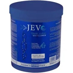 تصویر پودر دکلره سفید 300 گرم JEVO Jevo White Bleaching Powder 300gr