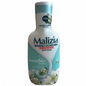 تصویر فوم شست و شو بدن مناسب انواع پوست حاوی گل بهار وایت ماسک مالیزیا مدل Malizia Muschio Bath Foam Malizia Muschio Bath Foam 1000ml