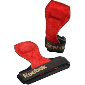 تصویر مچ بند لیفت دار سه کاره ریباک چرم طبیعی 