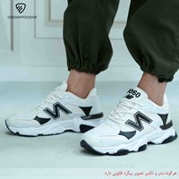 تصویر کفش کتونی اسپرت نیوبالانس (New Balance) مدل 9060 SA مردانه و پسرانه رنگ مشکی زیره سفید - 42 (New Balance) 9060 SA