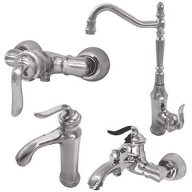 تصویر شیر حمام شیبه مدل ارکید 