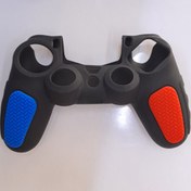 تصویر کاور دسته ضخیم دو تیکه ps4 طرح قرمز آبی 
