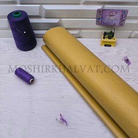 تصویر کاغذ الگوی زرد خط دار 