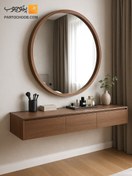 تصویر میز آرایش دیواری مدل ناوین 