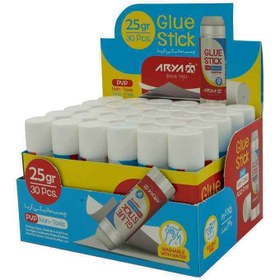 تصویر چسب ماتیکی 25گرم آریا کد8040 (30 تایی) 