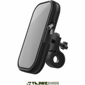 تصویر هولدر موبایل کیفی موتورسیکلت 