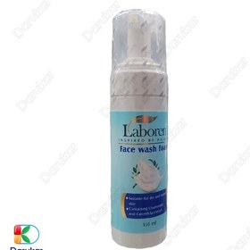 تصویر فوم شستشوی صورت لابورن (Laboren) مدل chamomile مناسب برای پوست‌های خشک حجم 150 میلی لیتر Laboren face wash foam, chamomile model, volume 150 ml