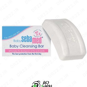 تصویر سبامد پن پاک کننده کودک ۱۰۰ گرم Sebamed Baby Cleansing Bar 100 gr