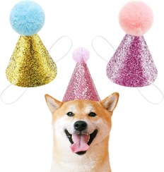 تصویر کلاه تولد گربه و کلاه تولد سگ، سرپوش 2 تکه زیبا برای سگ خانگی قابل استفاده مجدد، تزیینات تولد گربه برای مهمانی - کلاه سگ، لوازم جشن تولد گربه (طلا و صورتی) - ارسال 20 روز کاری ا Cat Birthday Hat and Dog Birthday Hat, 2 Pieces Cute Reusable Dog Pet Headwear, Cat Birthday Decorations for Parties - Dog Hat, Cat Birthday Party Supplies(Gold and Pink) Cat Birthday Hat and Dog Birthday Hat, 2 Pieces Cute Reusable Dog Pet Headwear, Cat Birthday Decorations for Parties - Dog Hat, Cat Birthday Party Supplies(Gold and Pink)