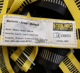 تصویر هارنس مدل استیل پرو steelsafe سیفتی Harns-steelsafe-safety