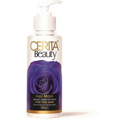 تصویر ماسک موهای نازک و کم حجم سریتا بیوتی Cerita Beauty Hair mask For Thin Hair 150 ml