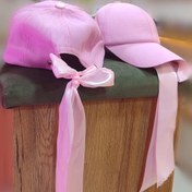 تصویر کلاه پاپییونی کتان 