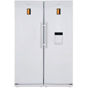 تصویر یخچال و فریزر دوقلوی اسنوا مدل SR-R388 ا Snowa SR-R388TI-SR-F389TI Refrigerator Snowa SR-R388TI-SR-F389TI Refrigerator