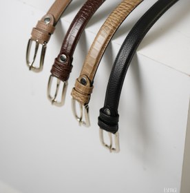 تصویر کمربند - سایز ۳۶-۳۸ (۹۵cm) / مشکی ساده Belt