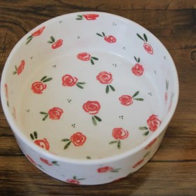 تصویر کاسه گل قرمز کد 1 